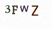 Visual Confirmation Security Code